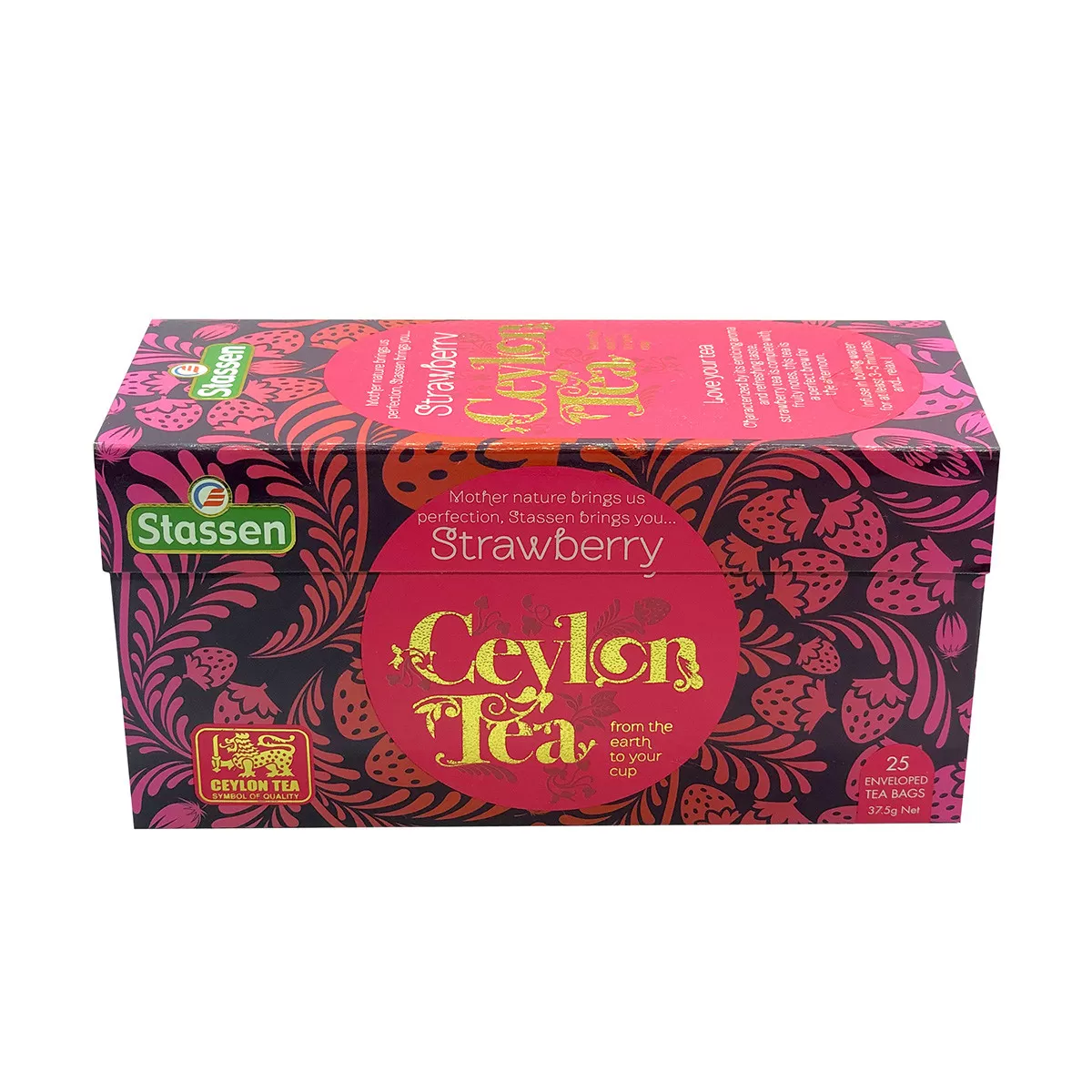 Cejlonski čaj jagoda 25 kesica, Stassen 