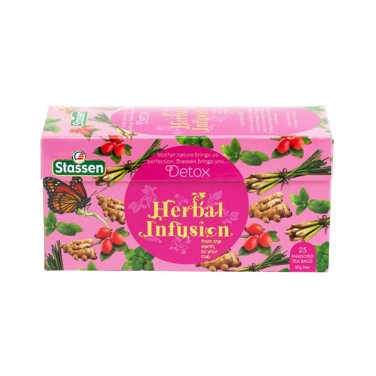 Herbal infussion pepermint 25 kesica, Stassen 