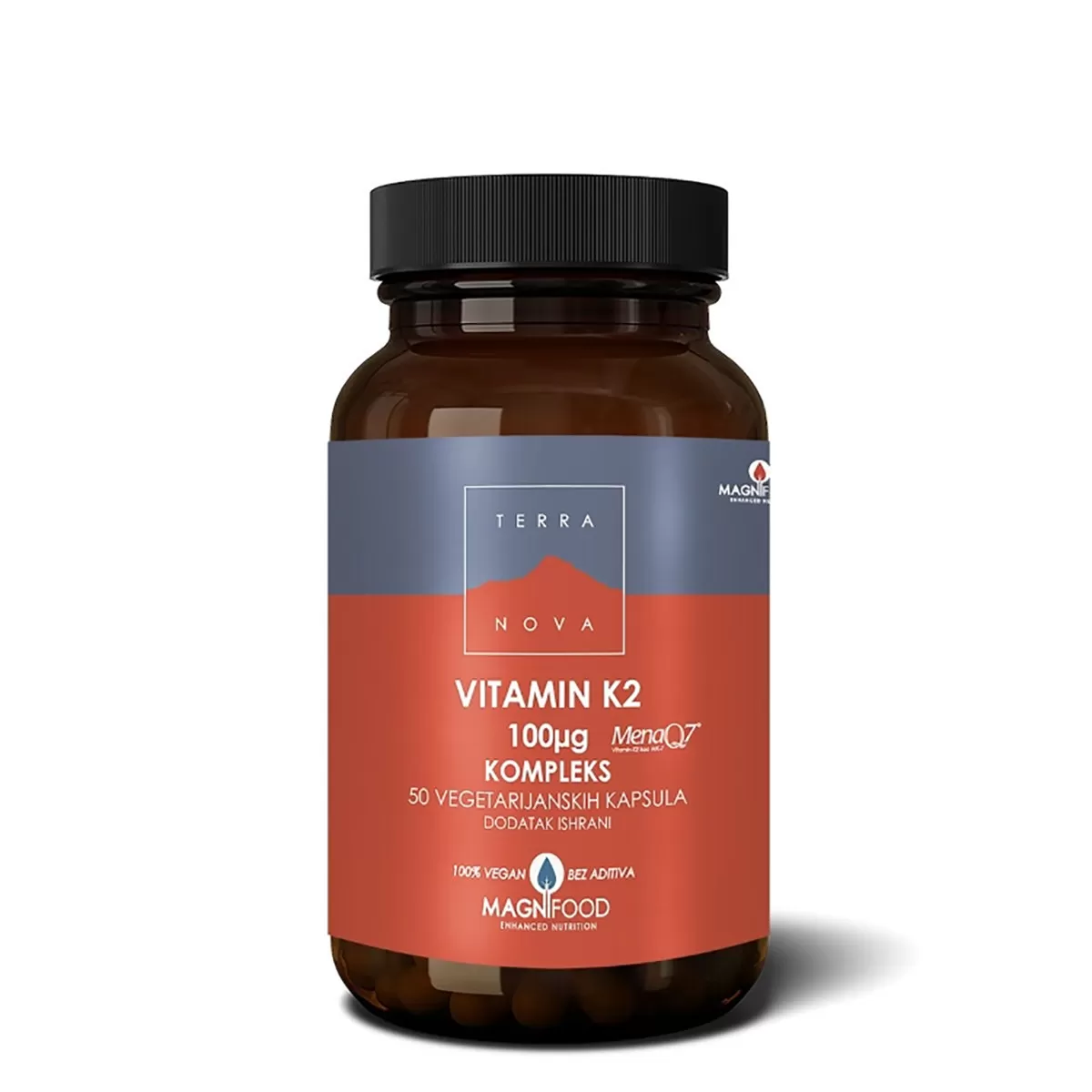 Terranova Vitamin K2 100mg, 50 cps 