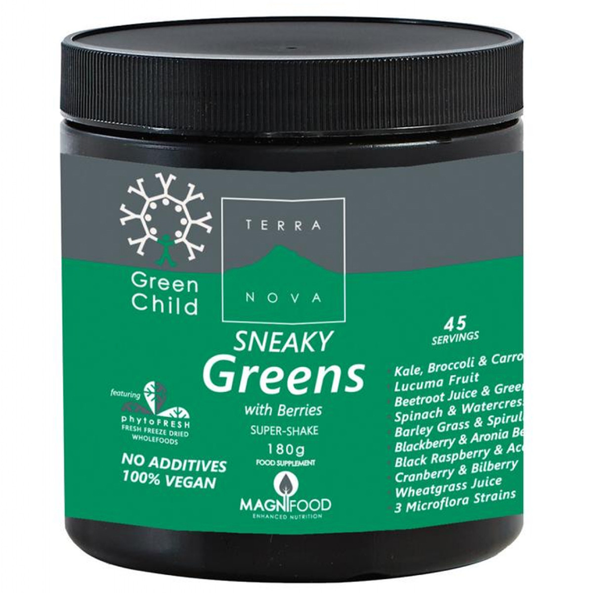 Sneaky greens, 45 porcija 