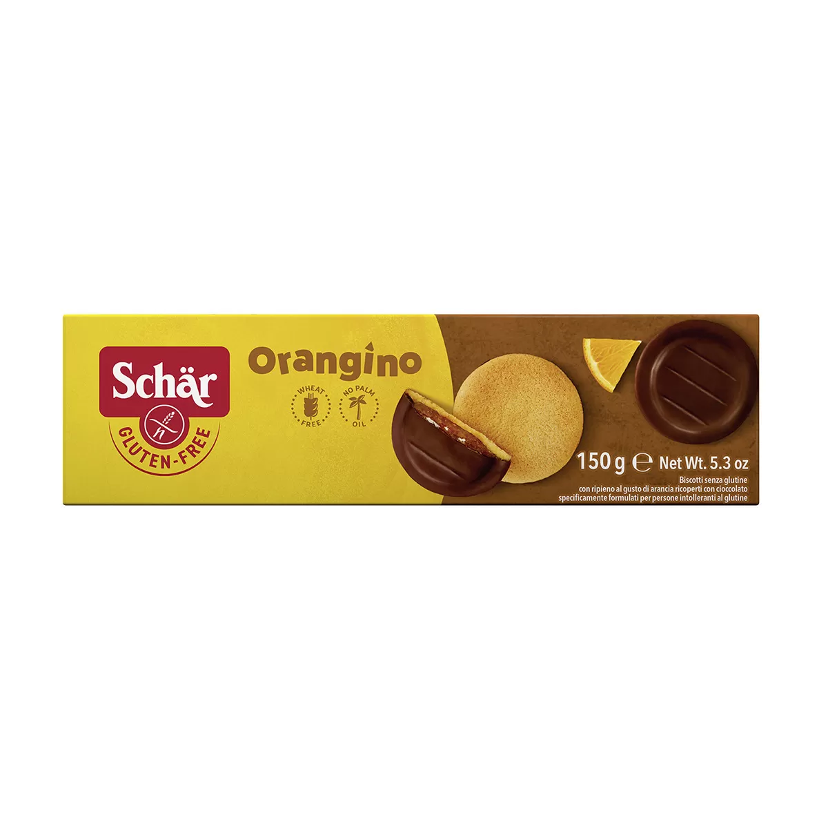Orangino keks bez glutena, Schar 150g 