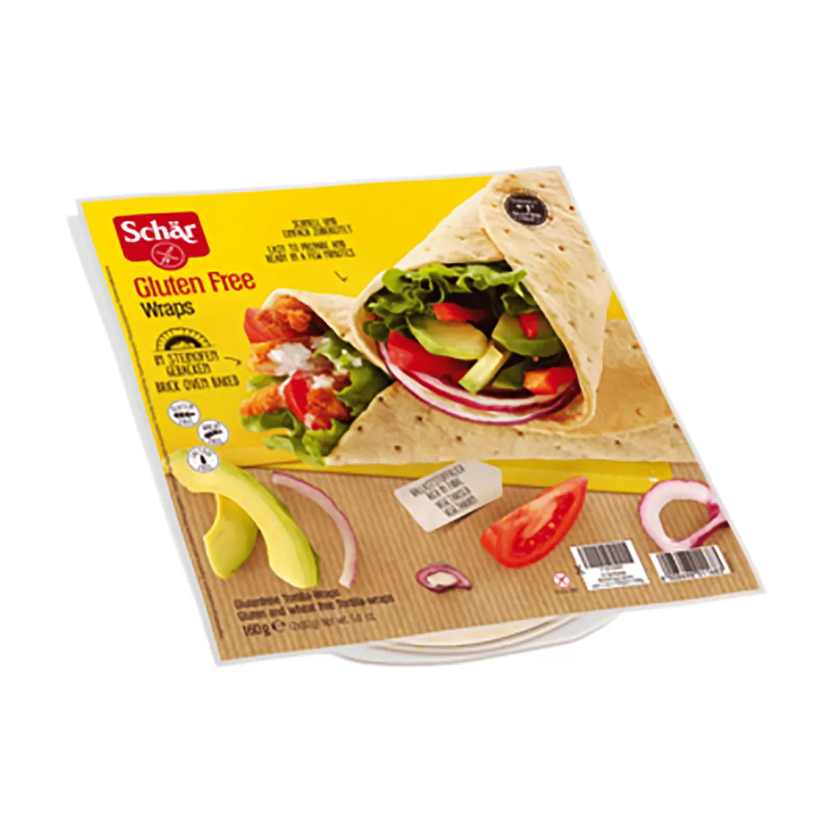 Bezglutenske tortiilje 2 kom, 160g 