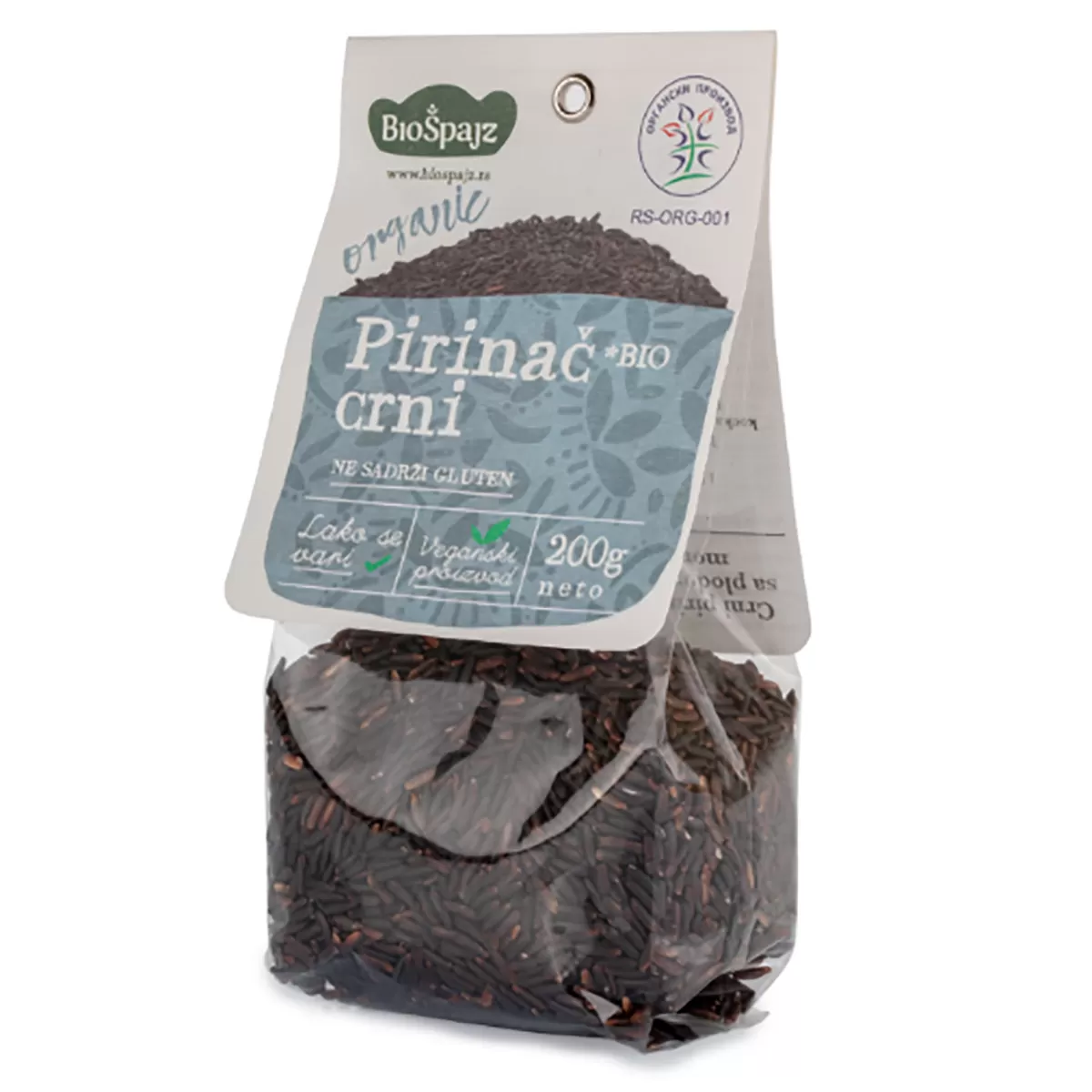Organski crni pirinač, 200g 