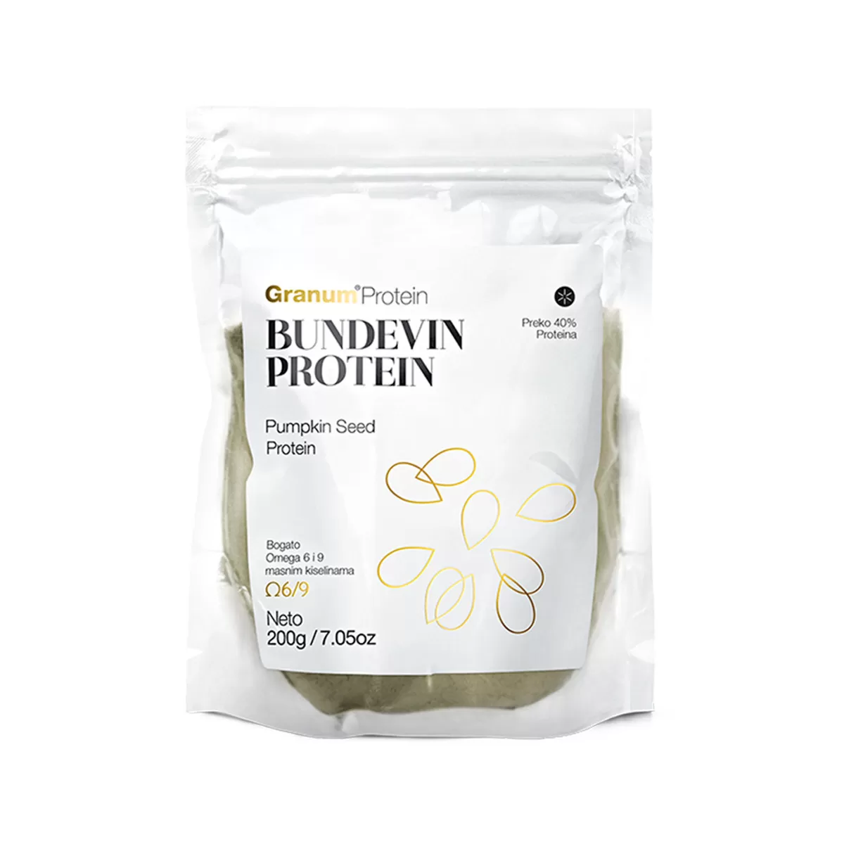 Bundevin protein 200g 