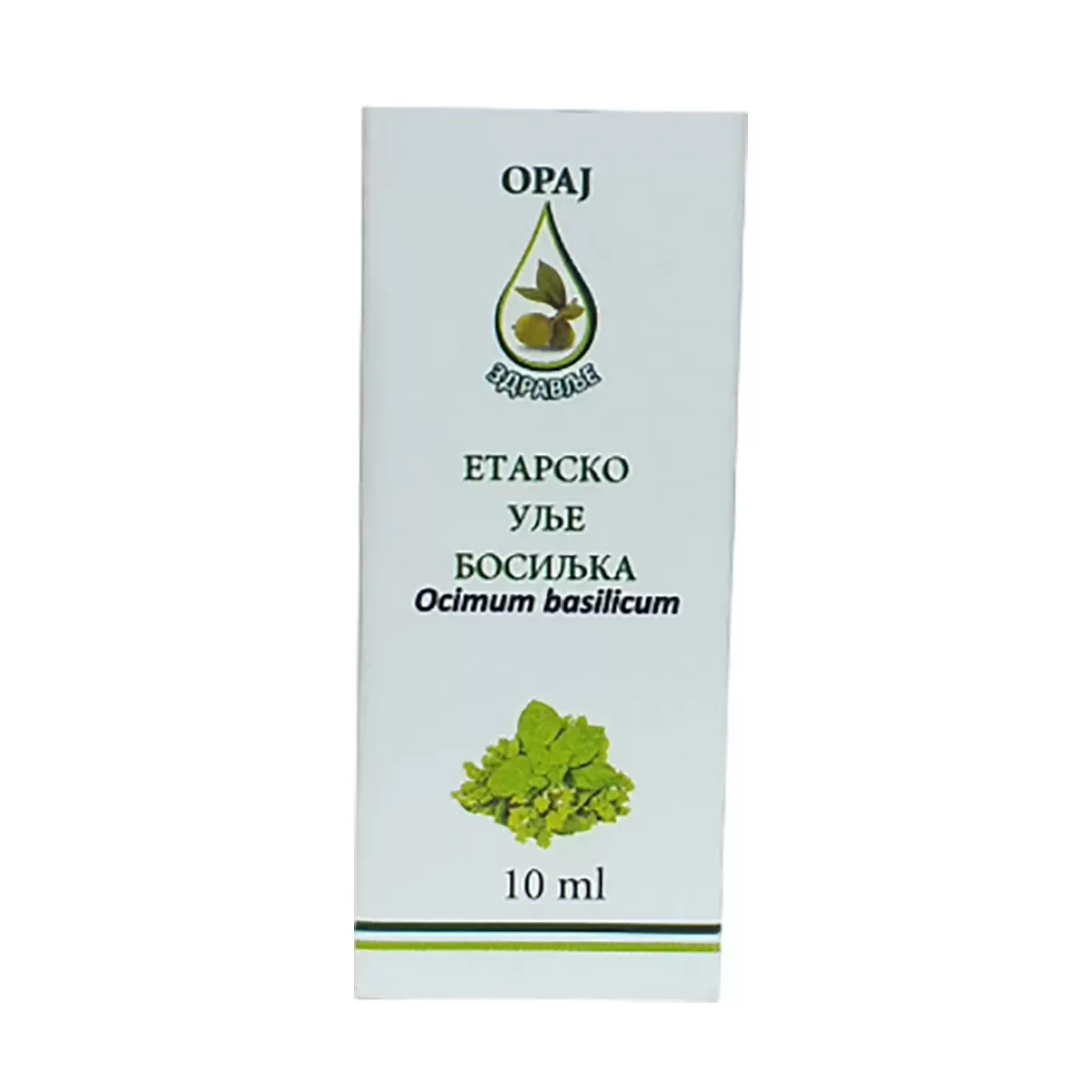 Etarsko ulje bosiljak 10 ml, Oraj 