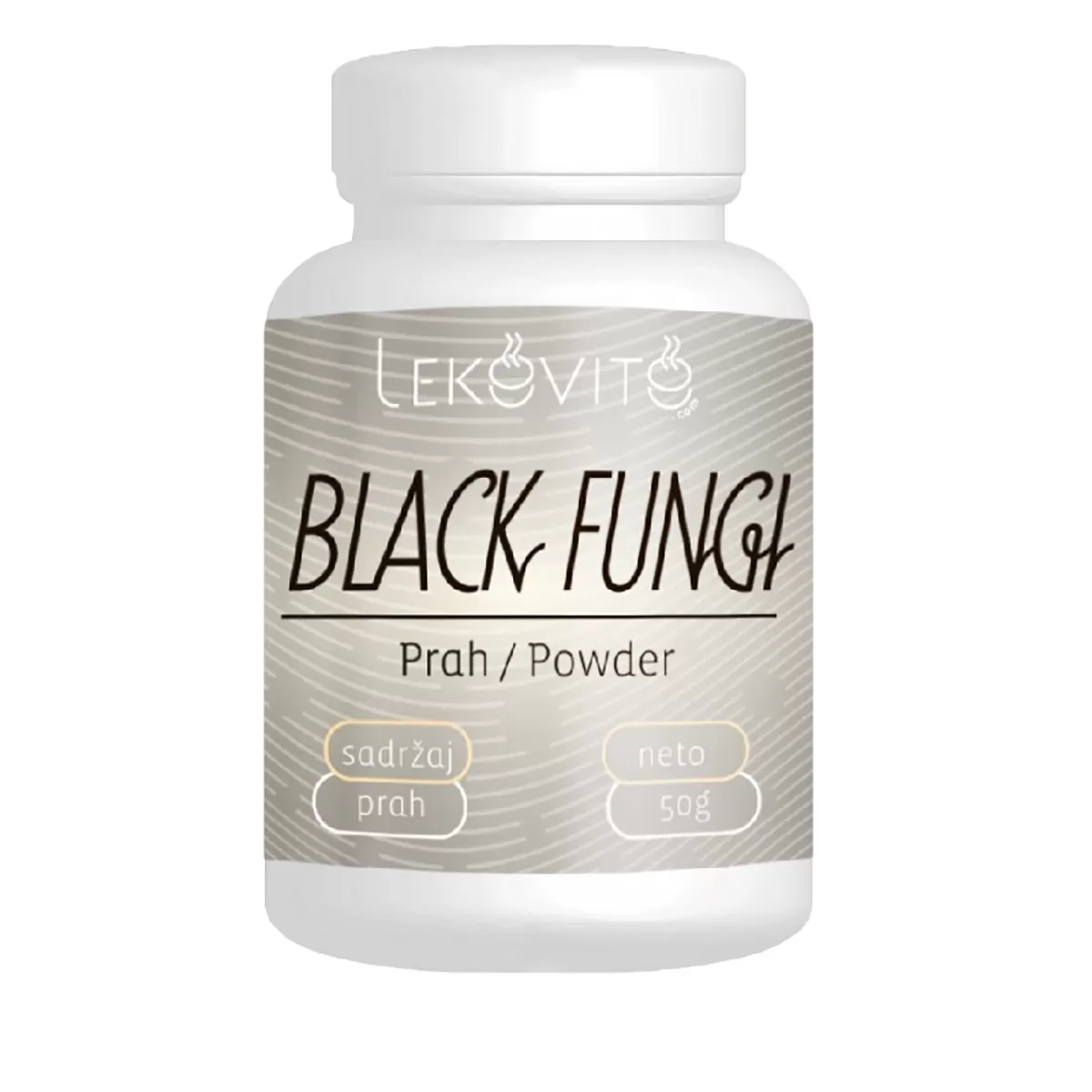 Black fungy gljiva prah lekovito, 50g 