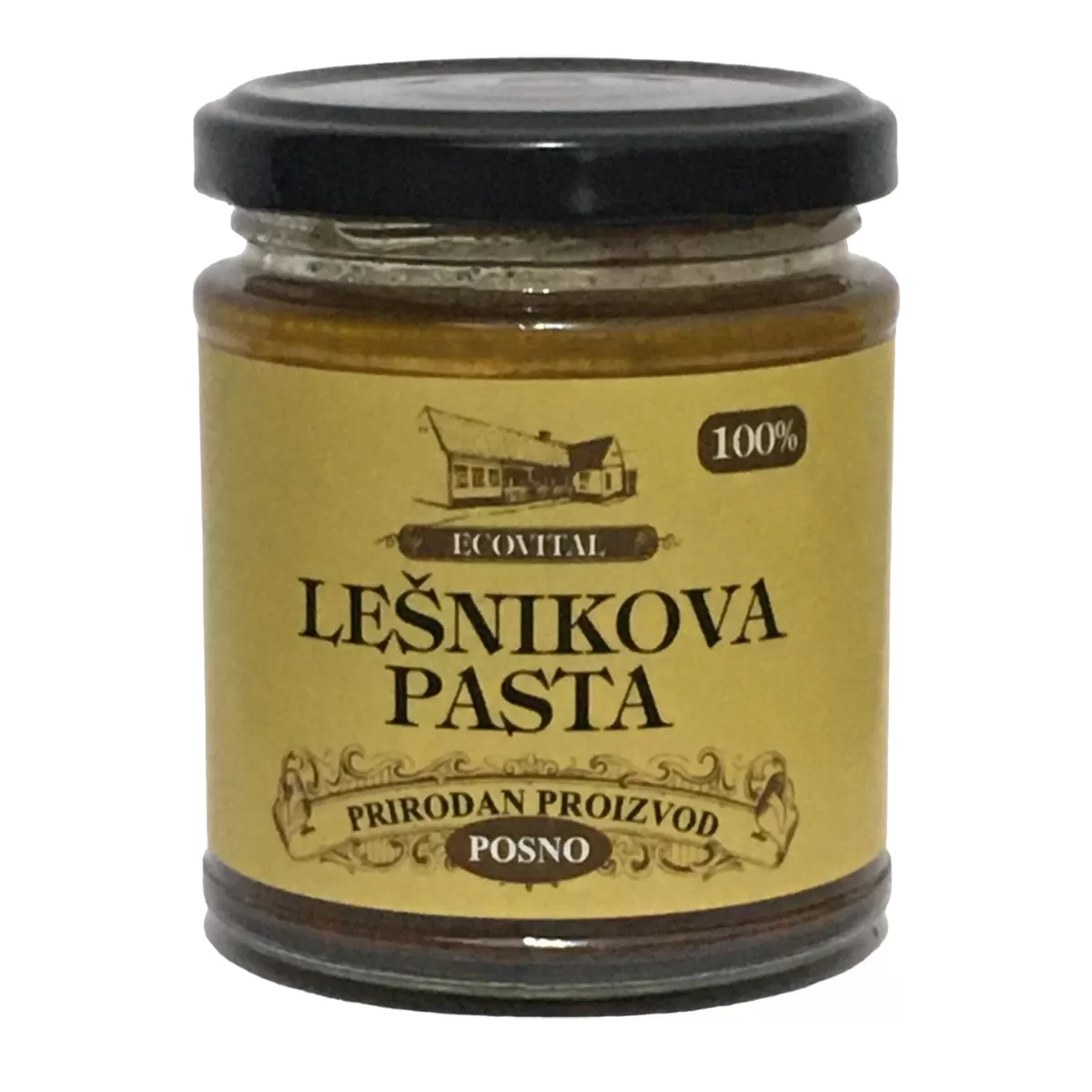 Lešnikova pasta 170g, Ecovital 