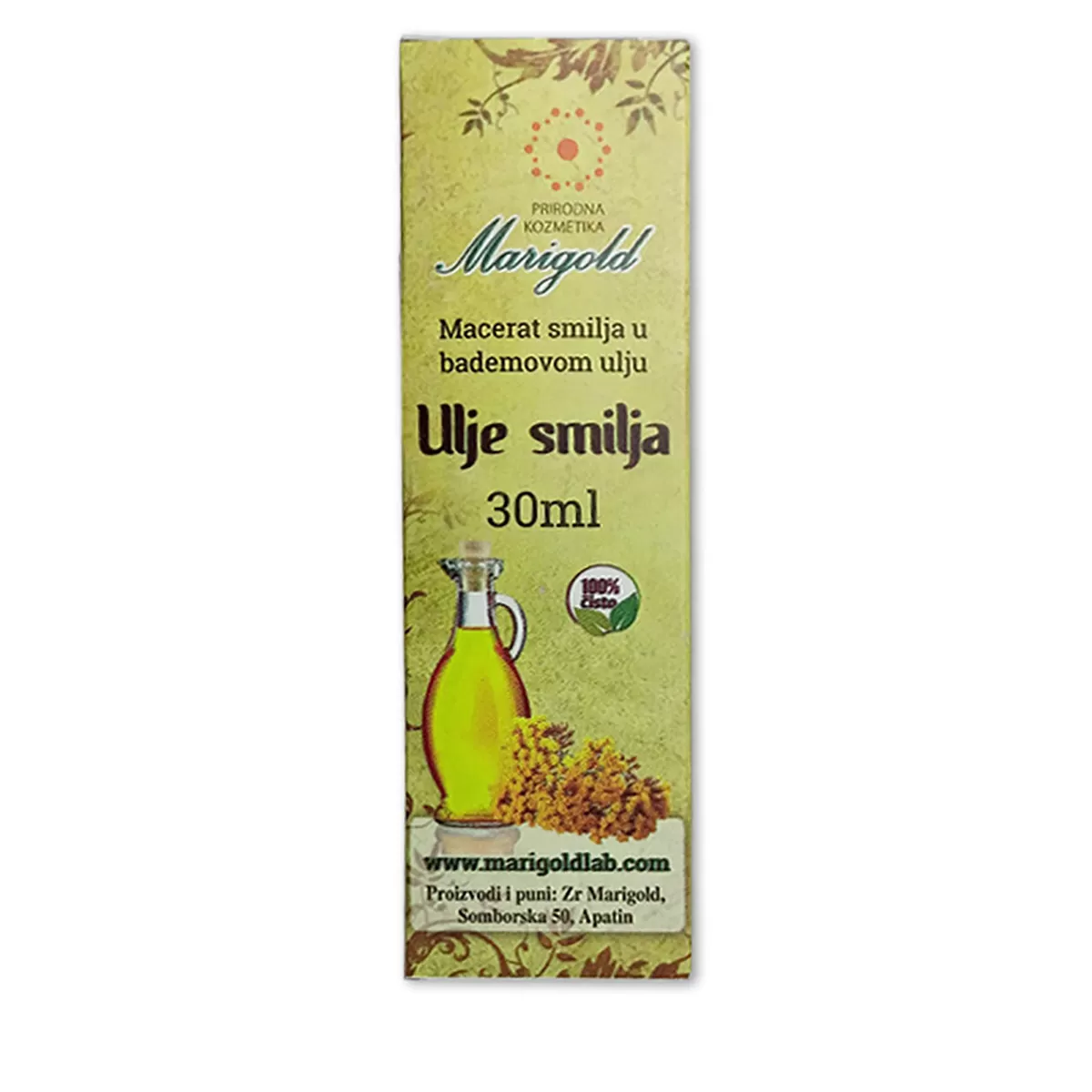 Ulje smilja 30ml, MG 
