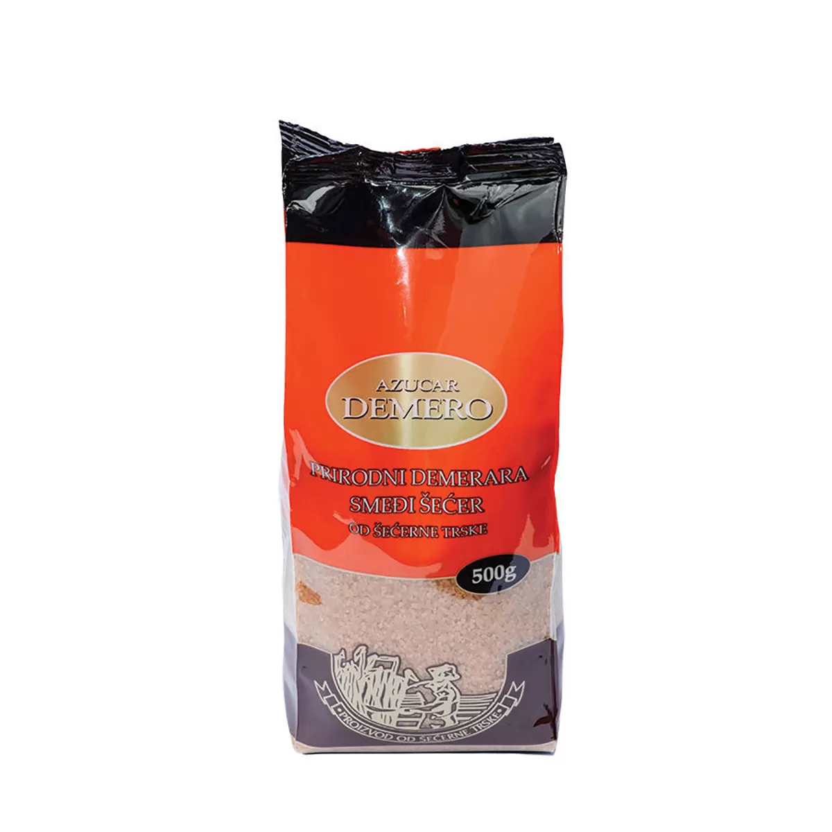 Smeđi šećer demero, 500g 