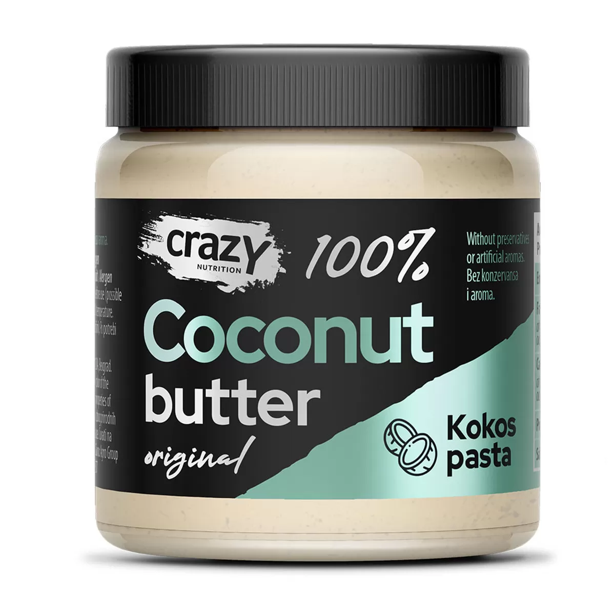 Kokos puter Crazy, 270 g 