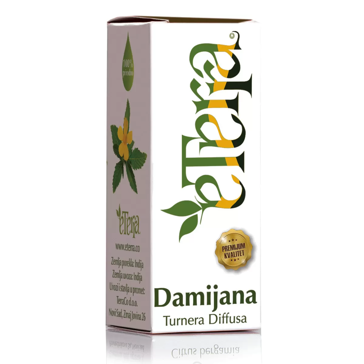 Eterično ulje Damiana ettera, 10 ml 