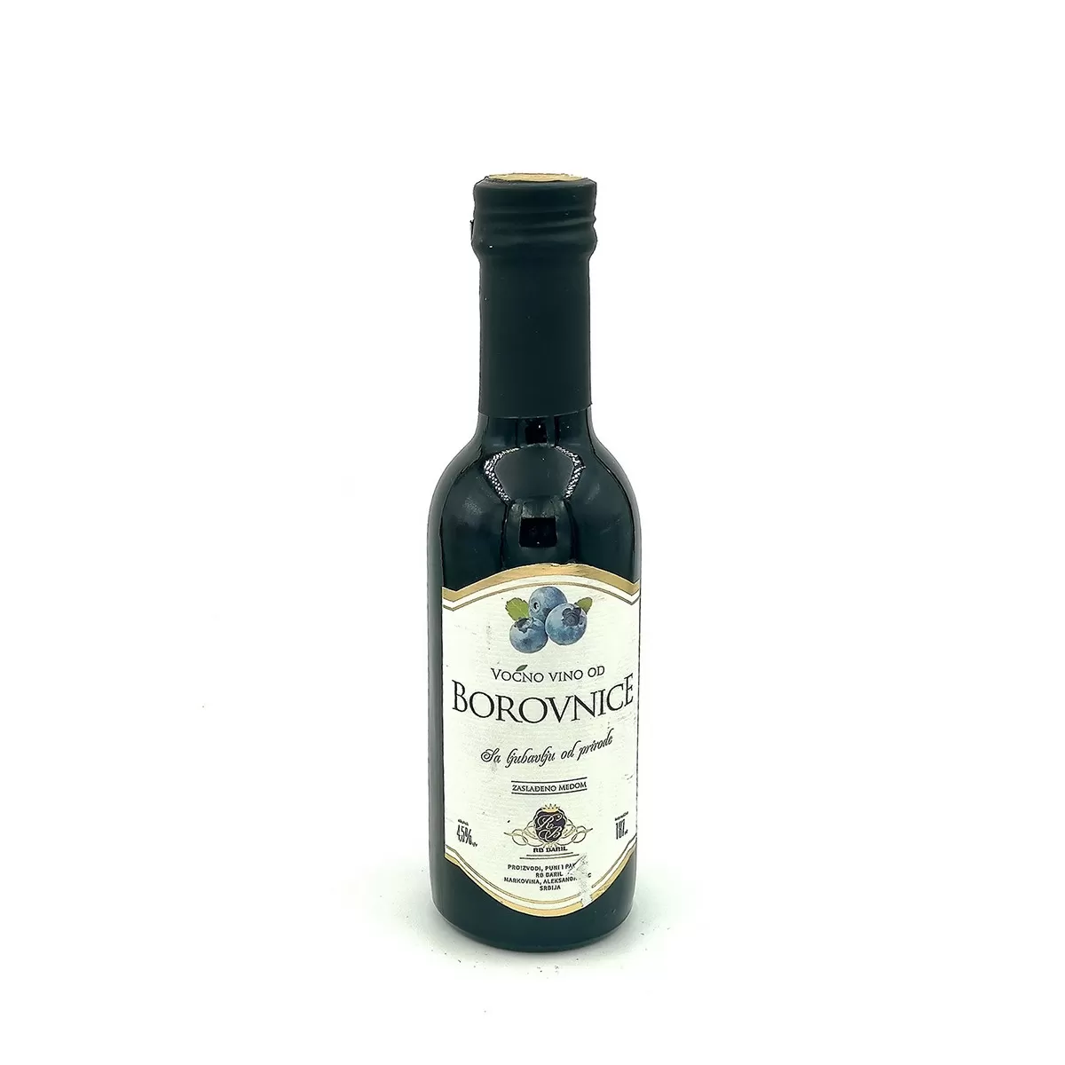 Vino od borovnice Baril 0,187lit 