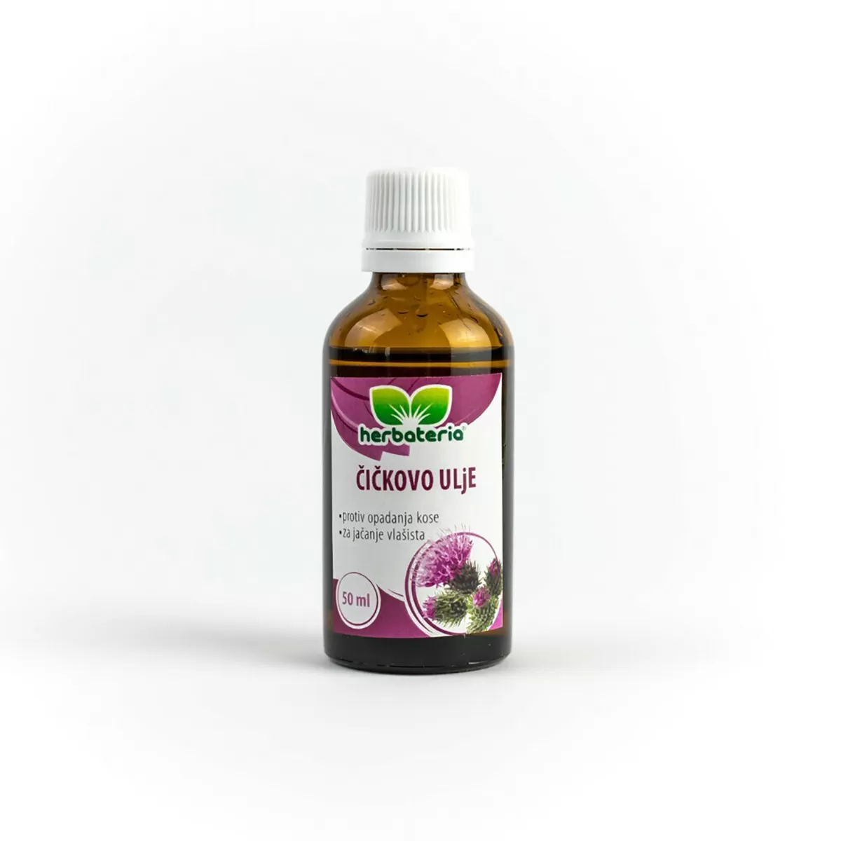 Čičkovo ulje Herbateria, 50 ml 