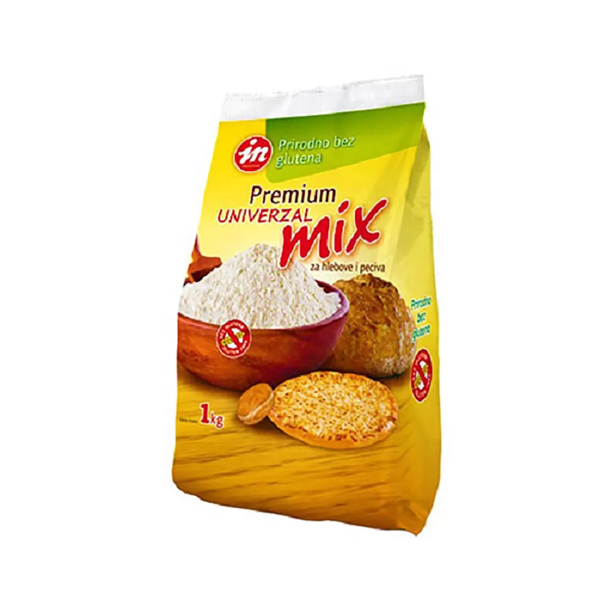 Univerzal mix brašno bez glutena, Aleksandrija 1 kg 
