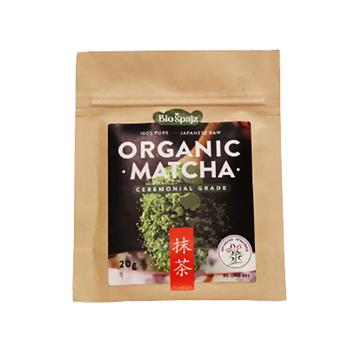 Organic mača zeleni čaj u prahu, 20g 