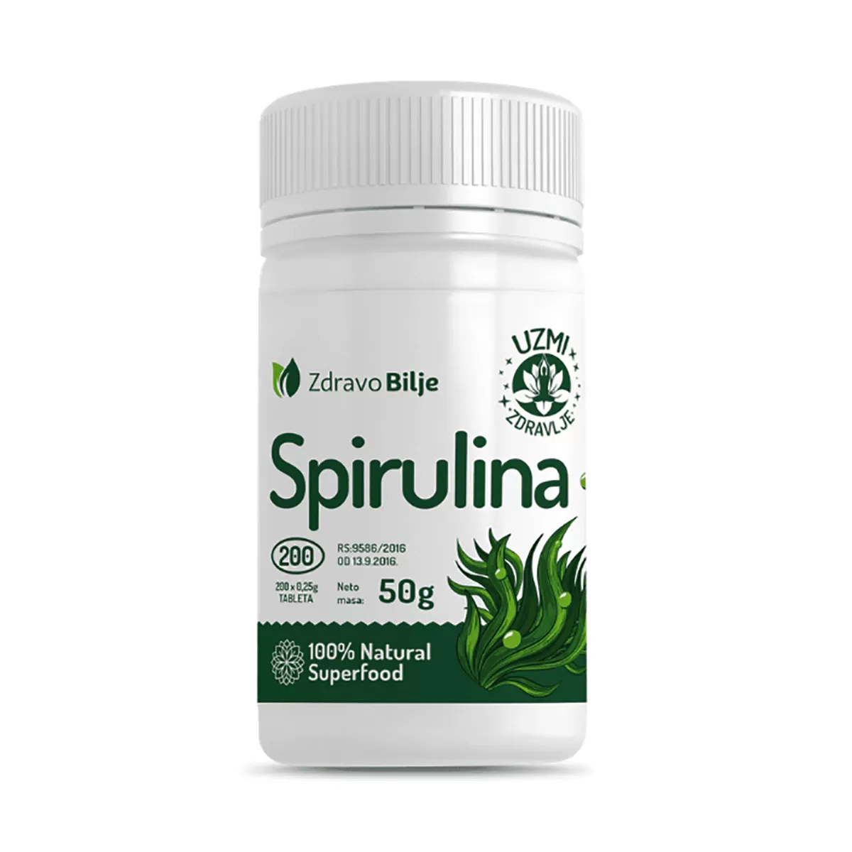 Spirulina 200 tableta 