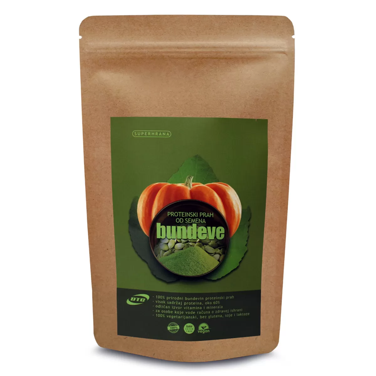 Organski protein od semena bundeve 300g 