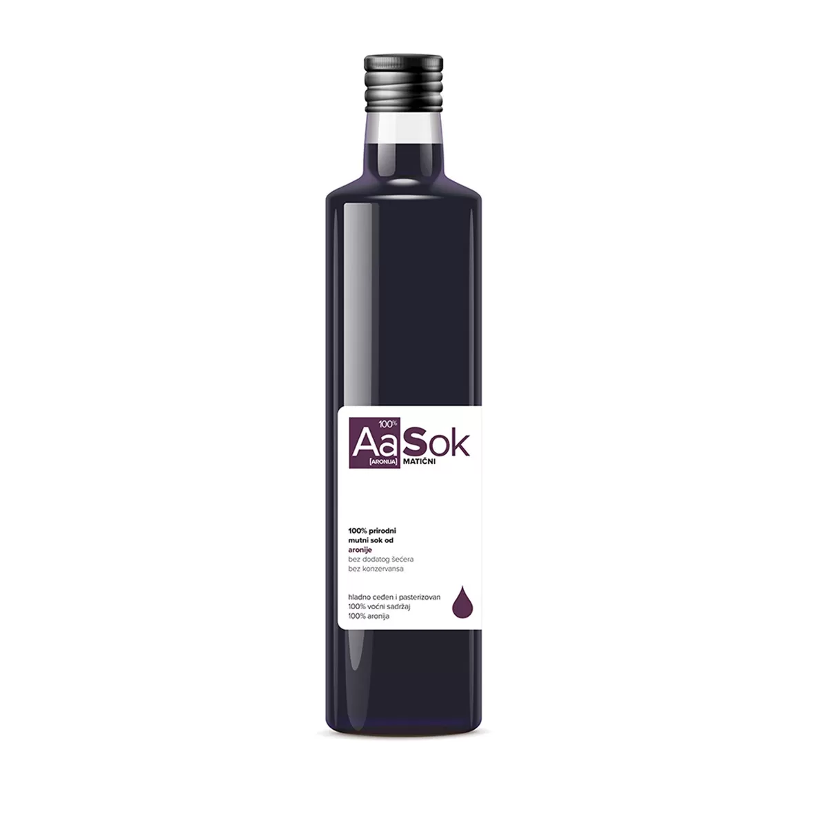 Hladno ceđeni matični sok aronija organik Hoff, 187ml 