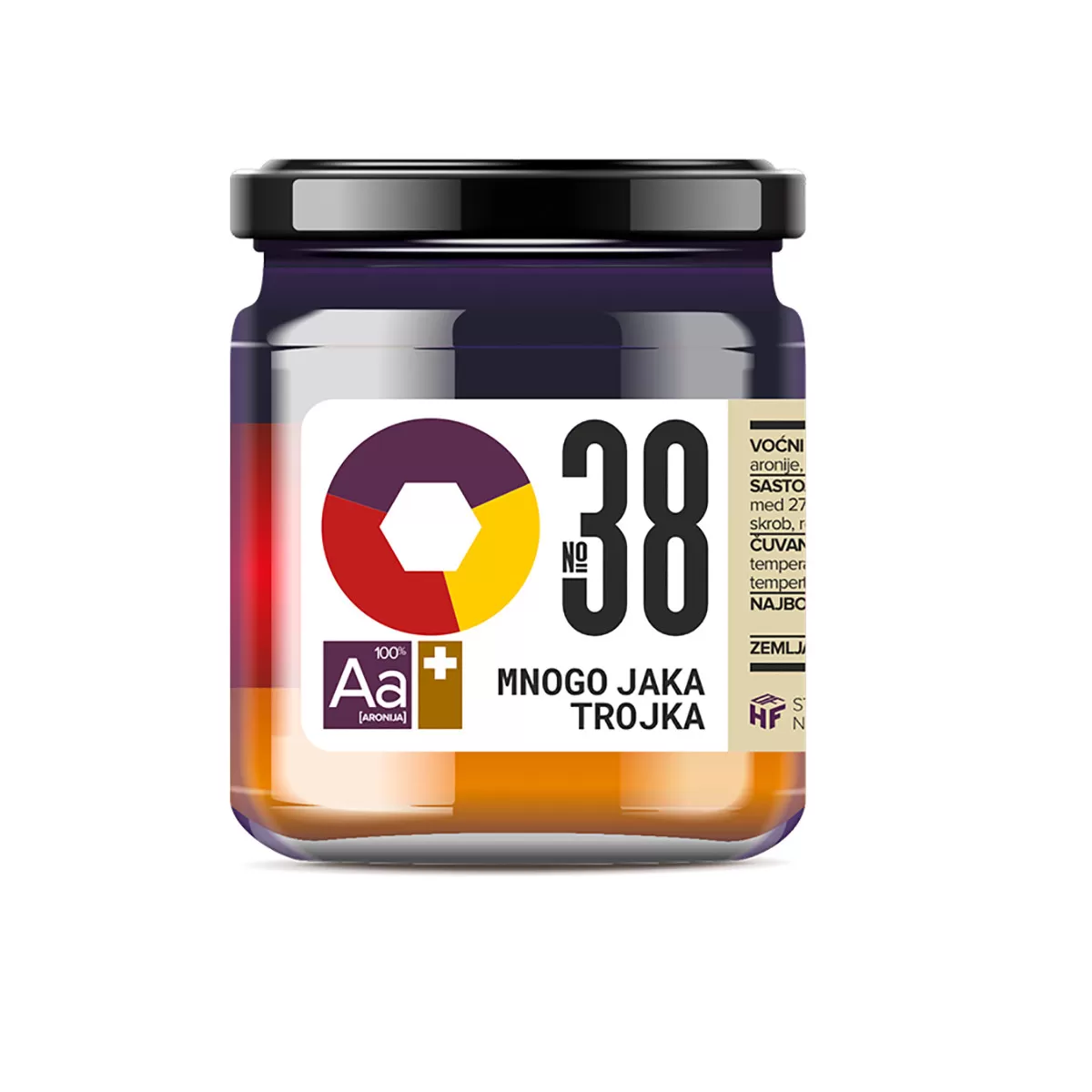 Voćni slatkiš 38 Hoff, 210g 