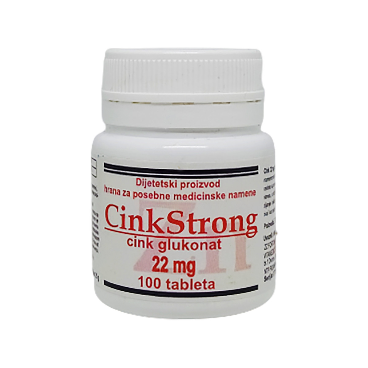 Cink 22mg - strong, 100 tbl 