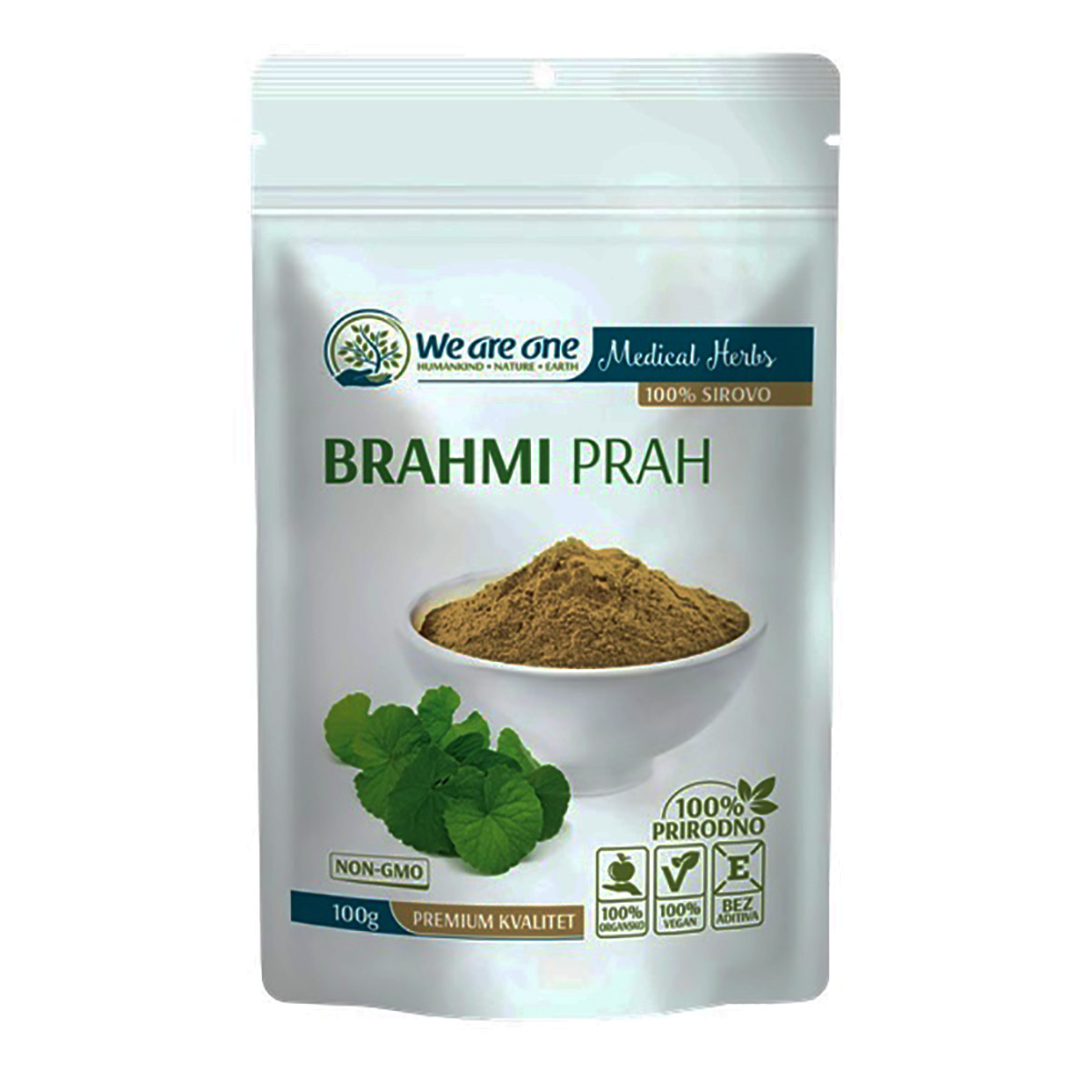 Brahmi prah-organic, 100g 
