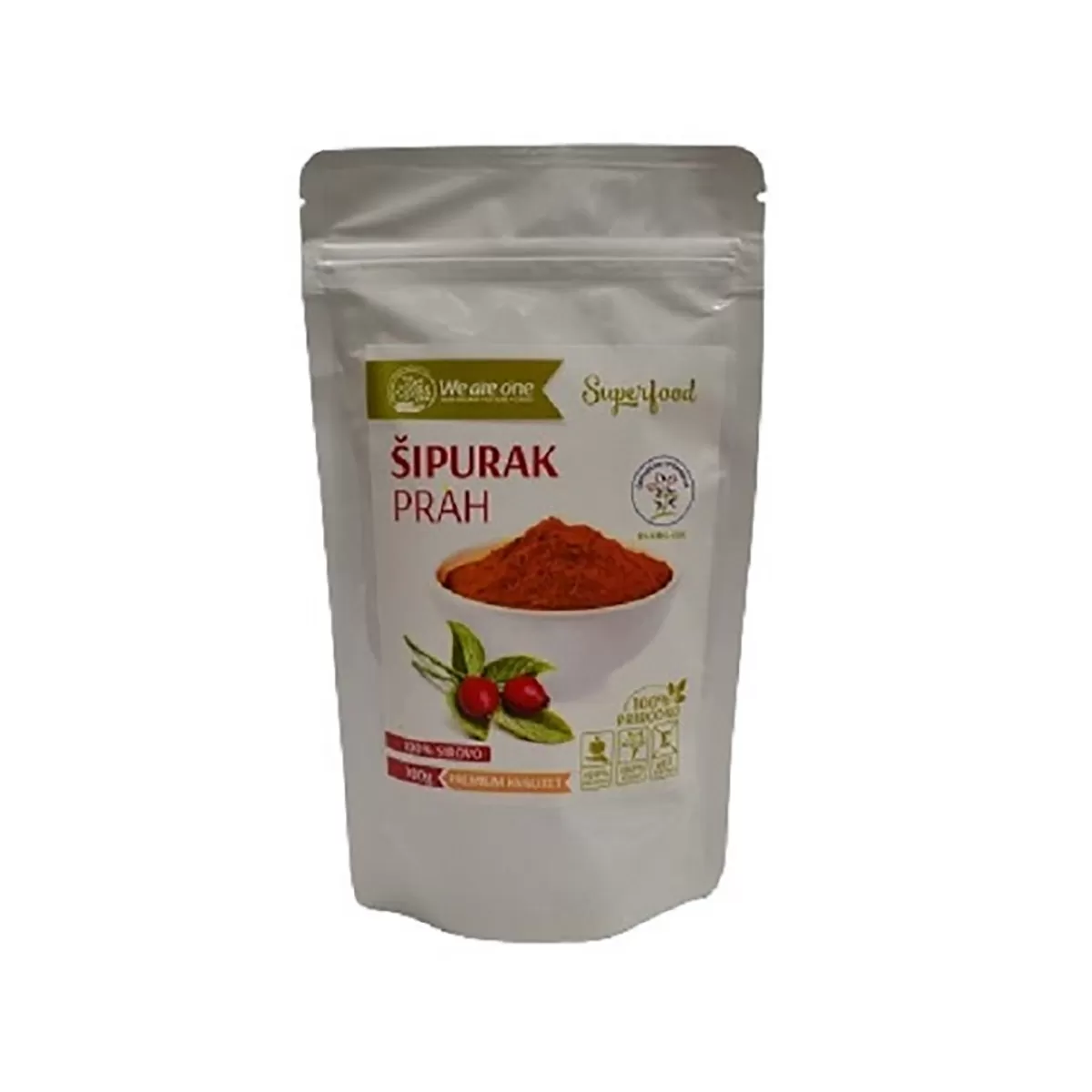 Šipurak u prahu wao, 100g 