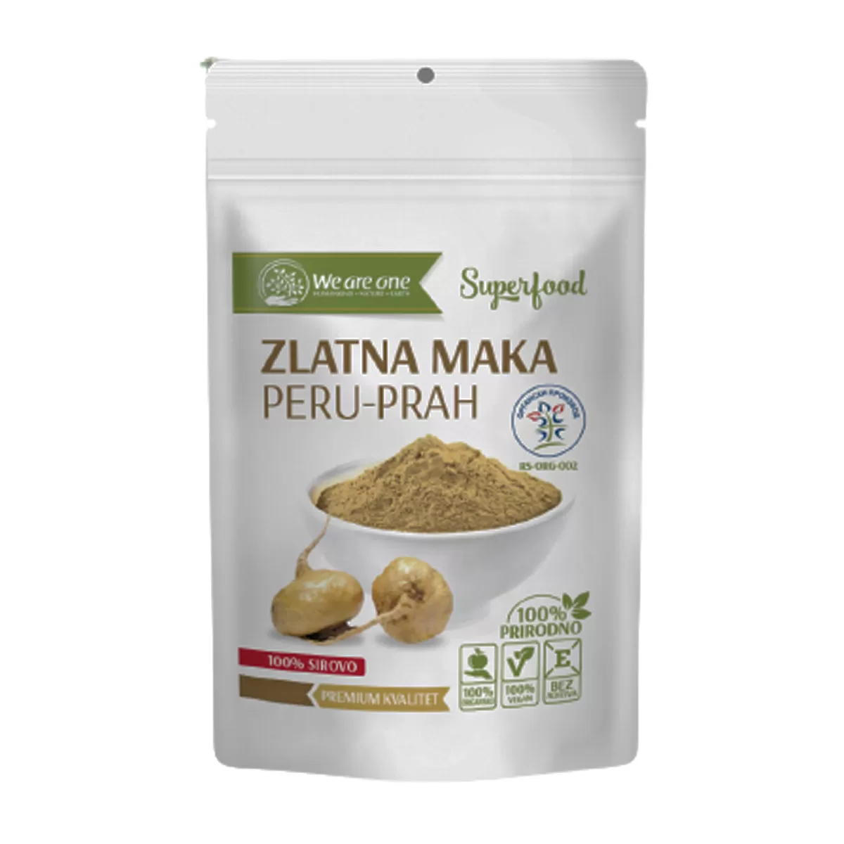 Zlatna maka u prahu wao, 200g 