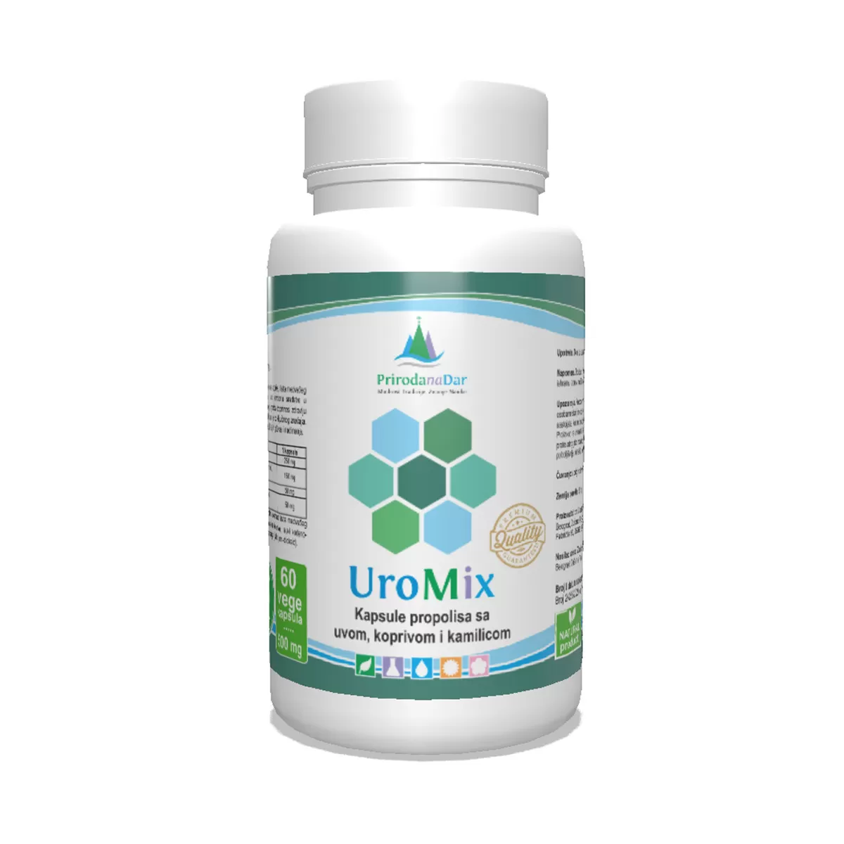 Uromix za bešiku i prostatu 60cps, Priroda 