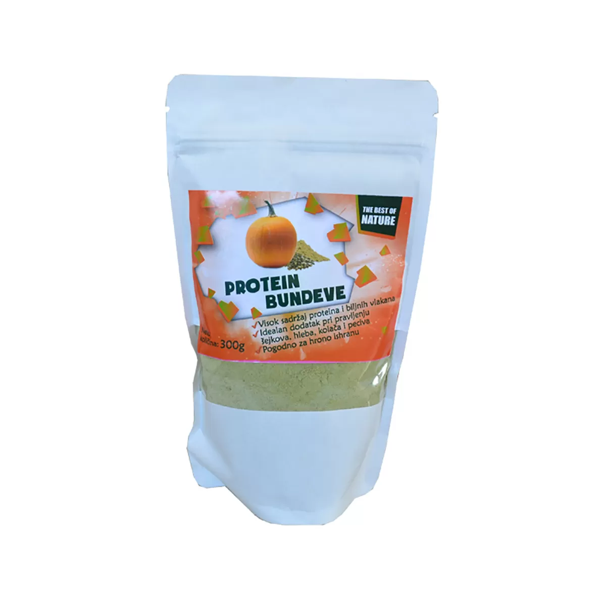 Protein bundeve wao, 300g 