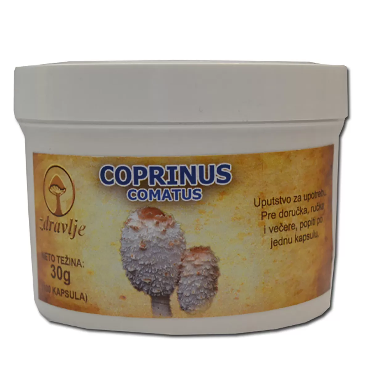 Coprinus comatus gljiva EP, 100cps 