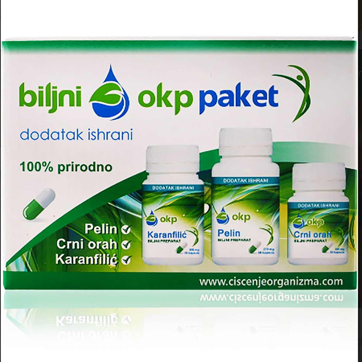 Biljni OKP Paket, 105 cps 
