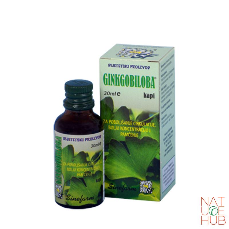 Ginko biloba kapi 30ml 