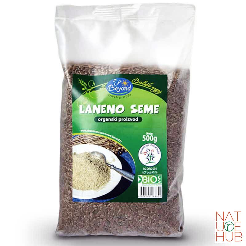 Organsko laneno seme, 500g 