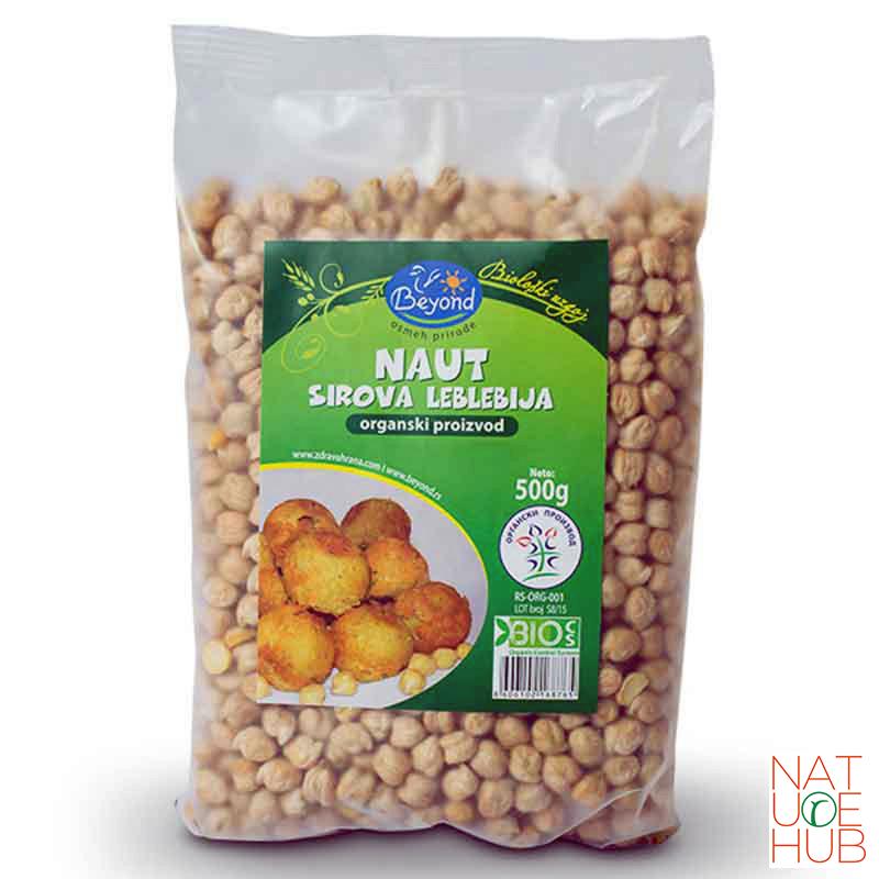 Organski sirovi naut, 500g 