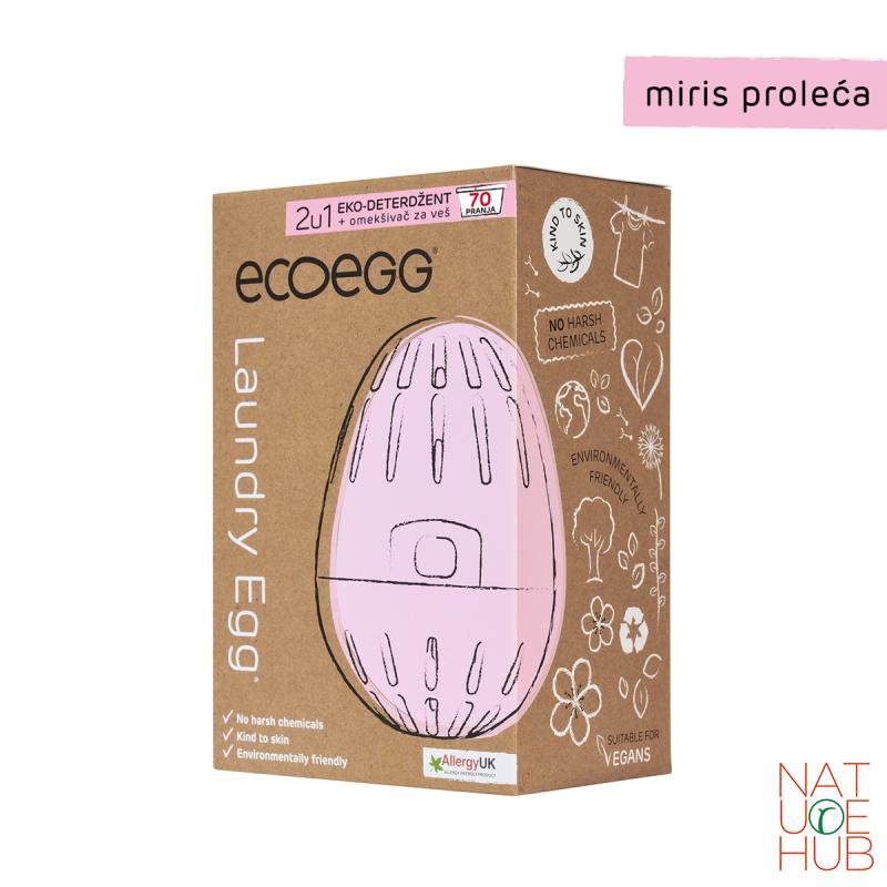 Eco Egg deterdžent za veš, miris proleća 70 pranja 