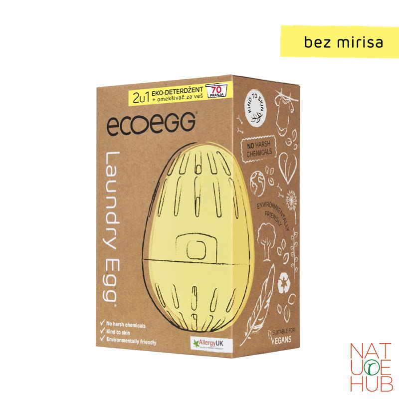 Eco Egg deterdžent za veš, bez mirisa 70 pranja 