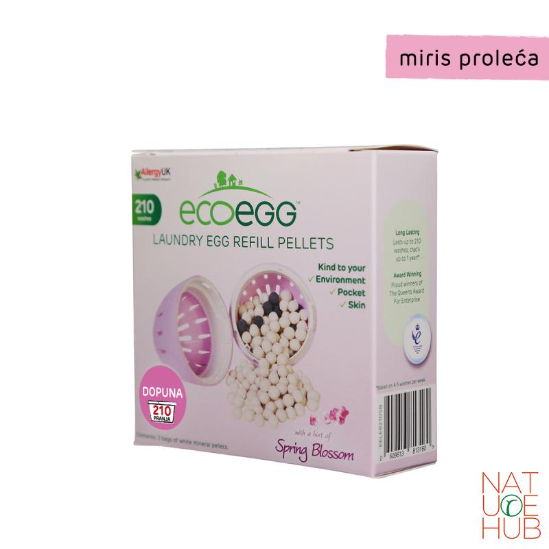 Eco Egg deterdžent za veš, miris proleća 210 pranja 