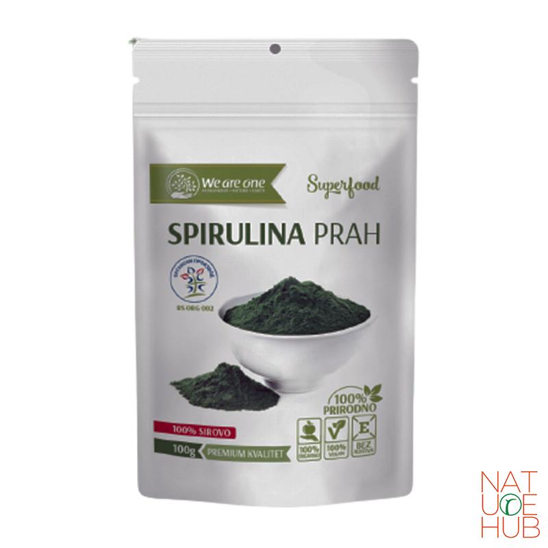 Organska spirulina u prahu, 100g 