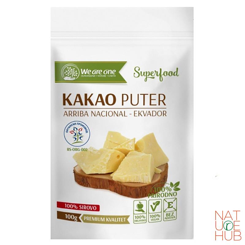 Kakao puter-organik, 100g 