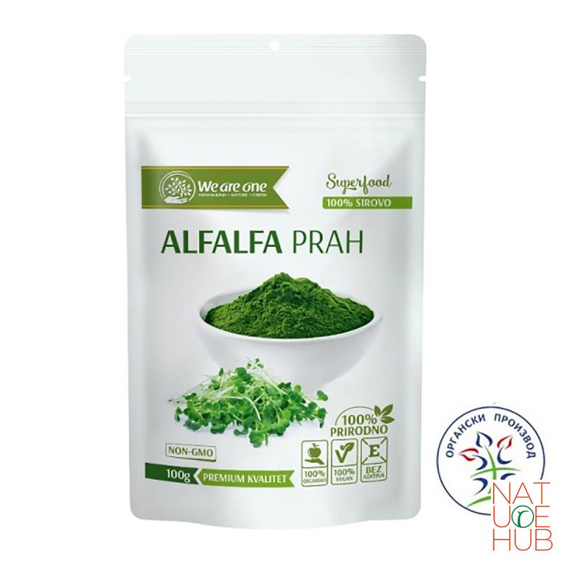 Alfa alfa prah, 100g 