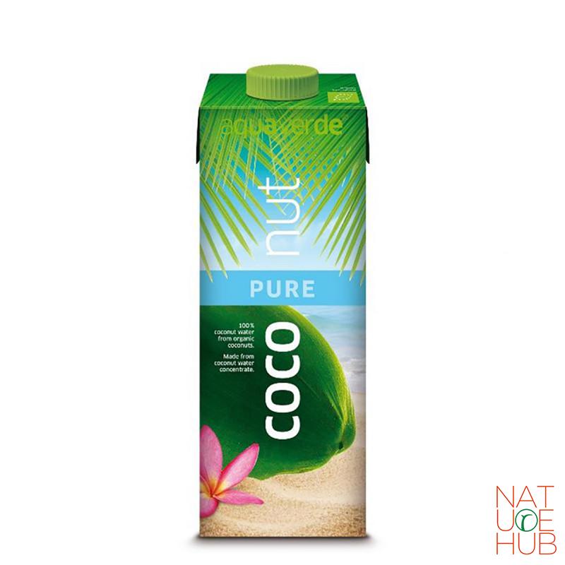 Kokosova voda Aquaverde, 1L 