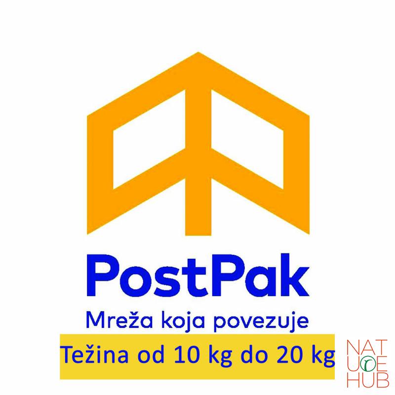 Poštarina BiH i CG od 10 kg do 20 kg 