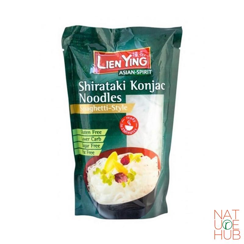 Shirataki konjac nudle bez glutena 