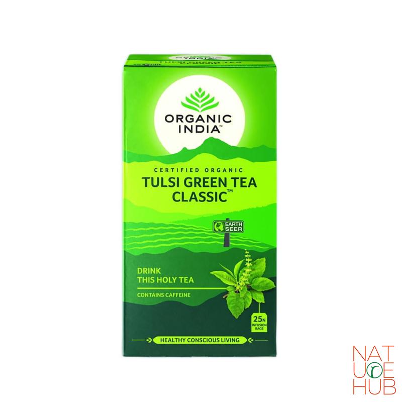 Organski Tulsi green tea u 25 kesica, 50 porcija 