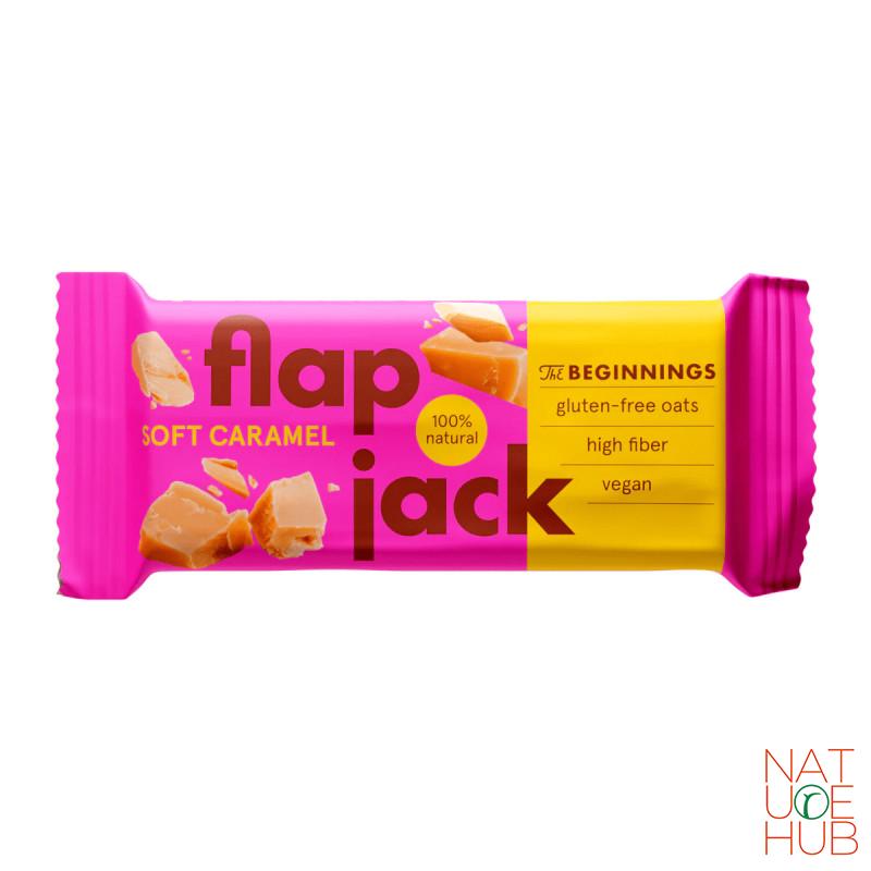 Gluten free Flapjack vege bar karamela 