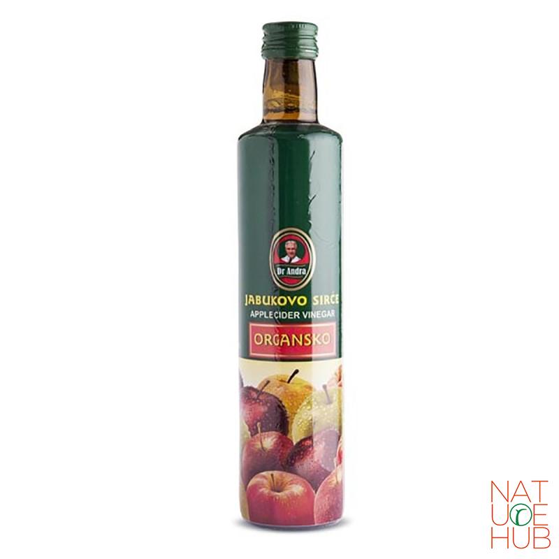 Jabukovo sirće organsko Dr. Andra 500ml 