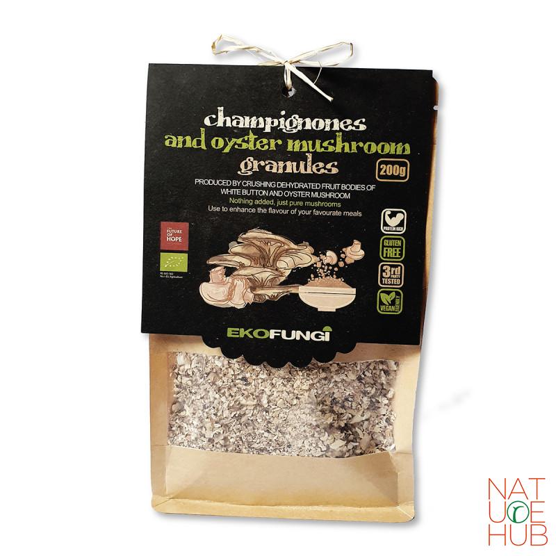 Organski EKOFUNGI Šampinjoni & bukovača granule 200g 