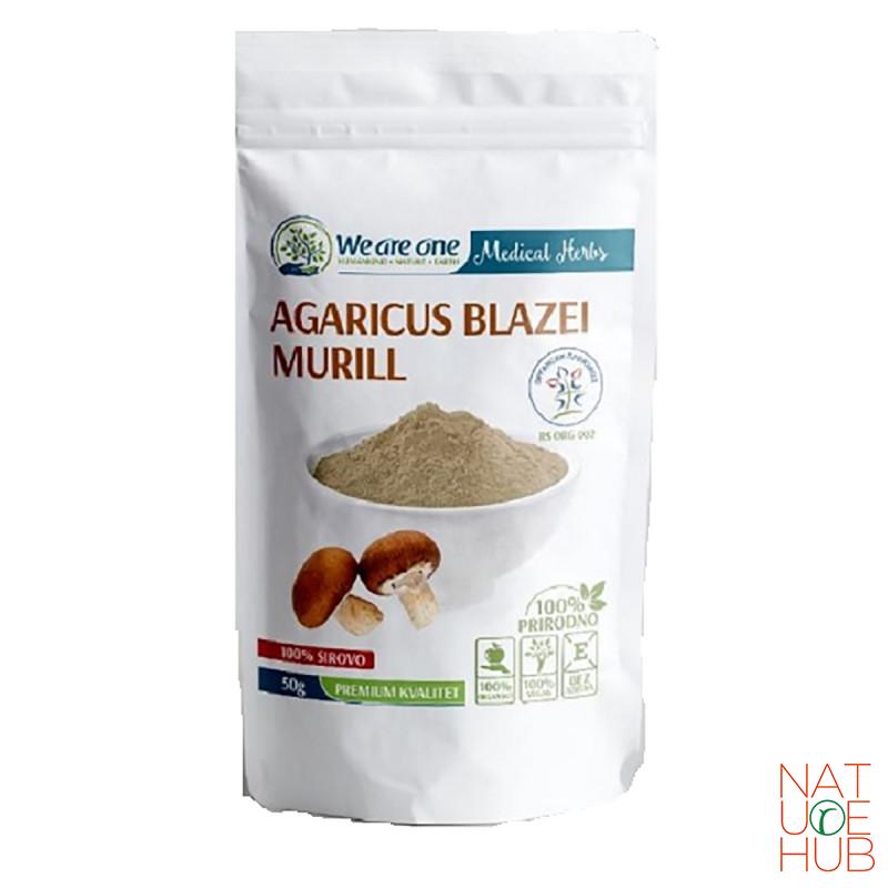 Agaricus blazei murili, organski, wao 50g 