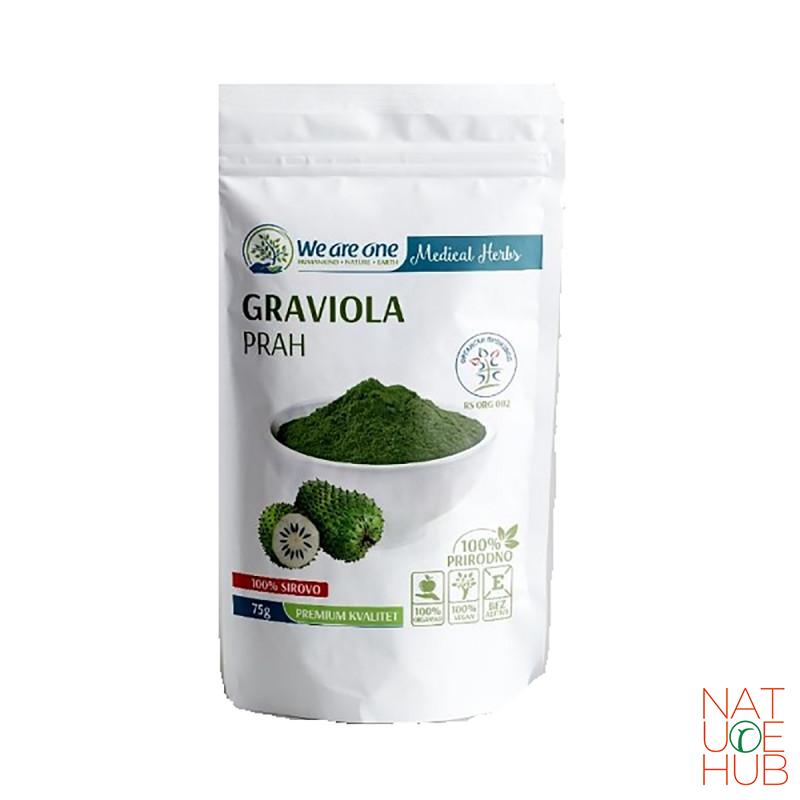 Graviola (Anonna muricata), organska wao 75g 