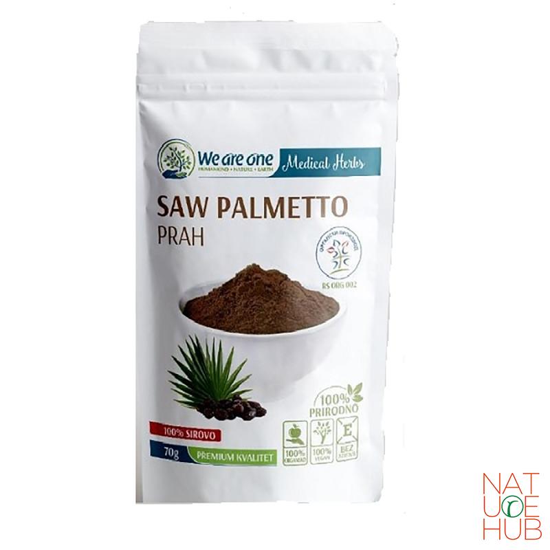 Saw palmetto u prahu organski, wao, 70g 